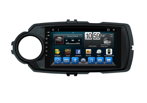Çin 2 Din DVD / Radyo Toyota GPS Navigasyon Yaris Android 8.0 Sistemi 8 inç Tedarikçi