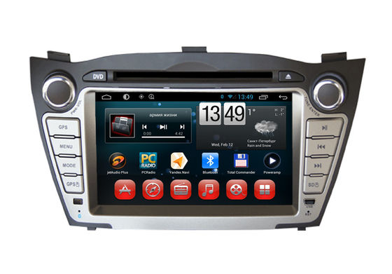 Çin IX35 Tucson Hyundai DVD Oynatıcı Android GPS Navigasyon Dikiz Kamera Giriş Bluetooth Tedarikçi