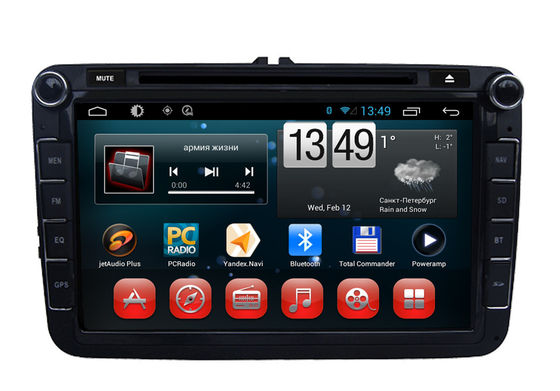 Çin VW Magotan Sagitar Tiguan Polo Eos GPS navigasyon sistemi Android işletim sistemi DVD oynatıcı Tedarikçi