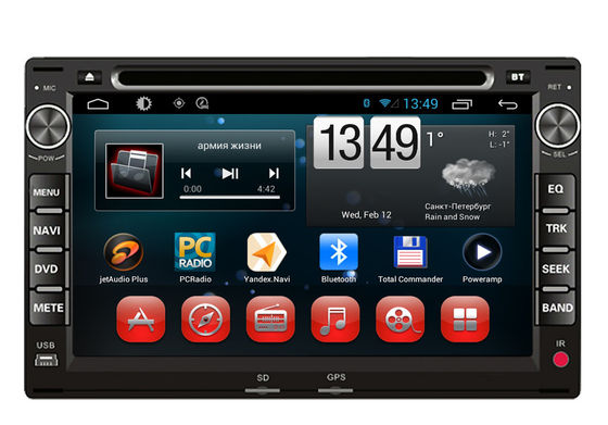 Çin Android 4.2 tilki Crossfox Passat B5 Volkswagen GPS navigasyon sistemi / DVD Player SWC BT Tedarikçi