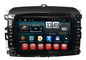 Araba radyo Fiat navigasyon sistemi 500 iPod 3G DVD GPS Wifi Bluetooth mavi &amp; beni Tedarikçi